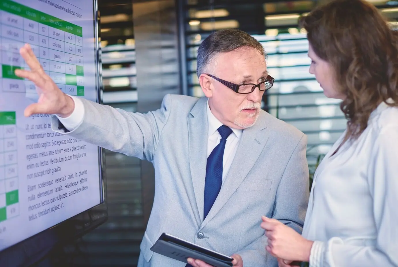 Изображение профессиональной деловой презентации